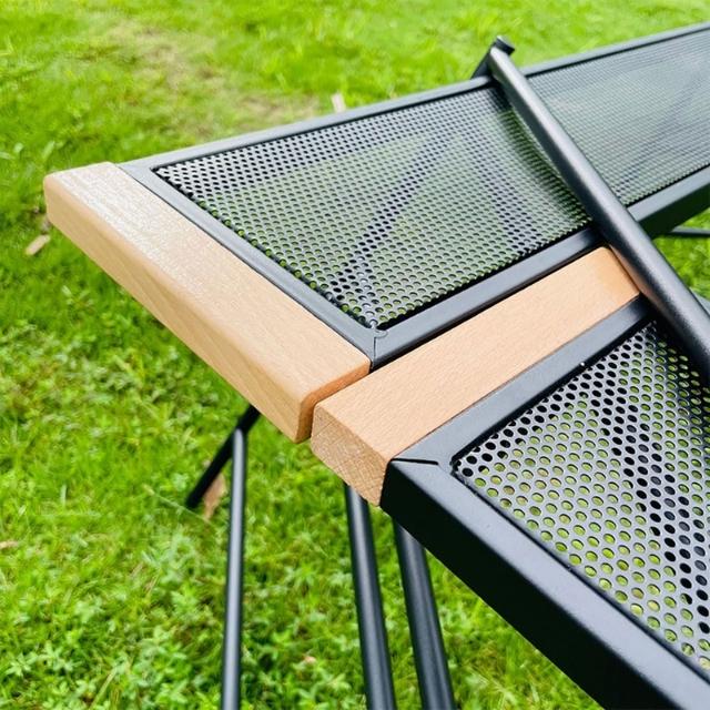  Mesa de parrilla al aire libre Camping Portable Mesh Pleging Grill (ESG21610)
