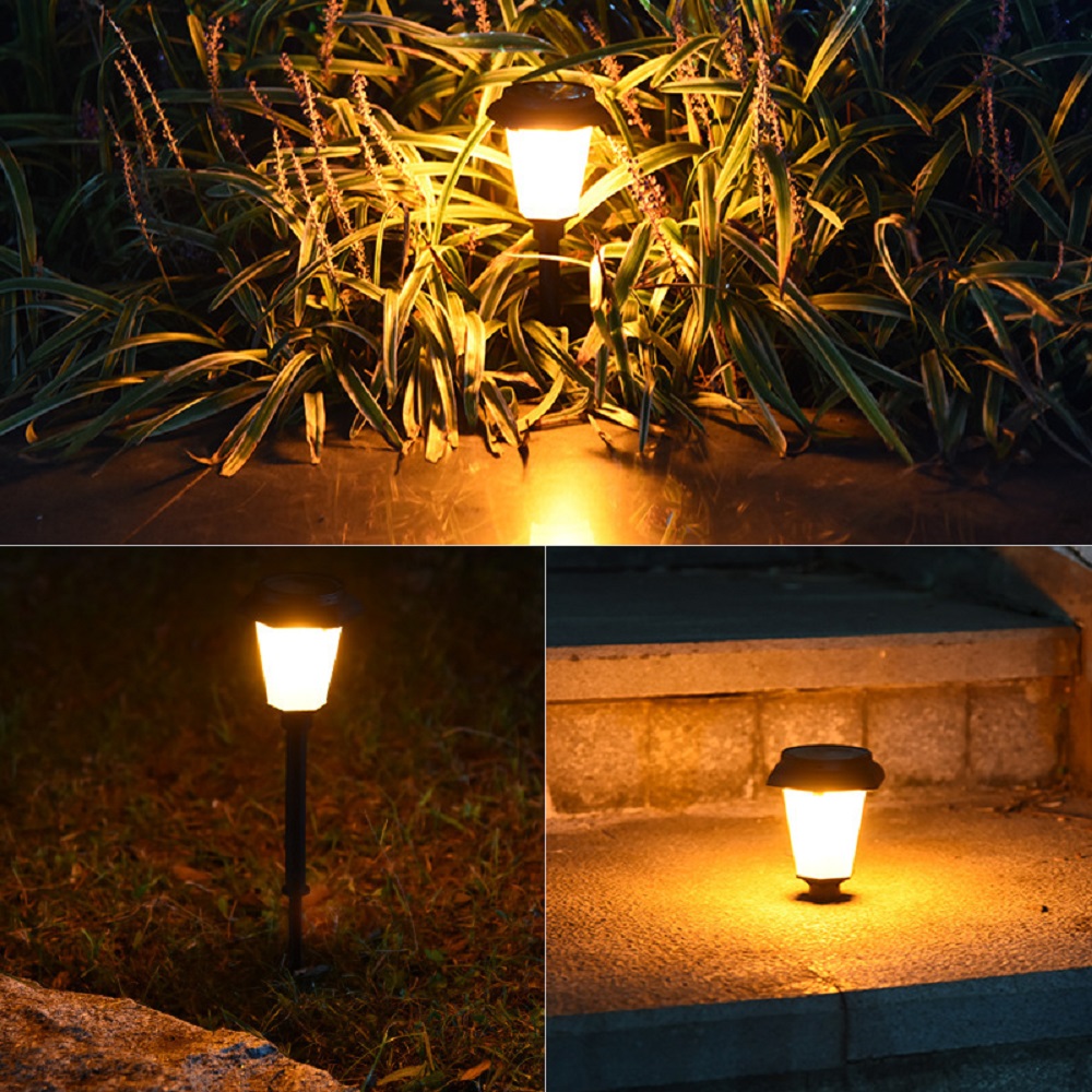 Post de lámpara impermeable Potencia solar al aire libre para la decoración del patio del jardín del patio (ESG17319)