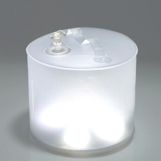 Linterna de campamento de lámpara de luz solar inflable (ESG21863)
