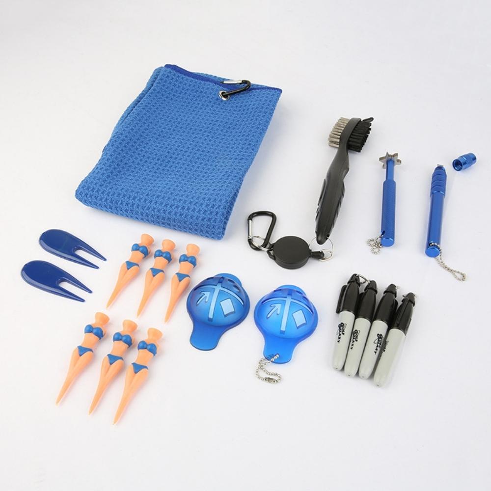 Herramientas y accesorios de limpieza de pelotas de golf transfronterizas (ESG20629)