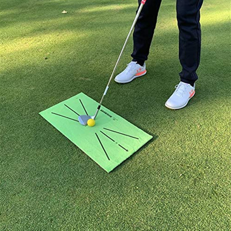 Alfombrilla de entrenamiento de golf práctica ayuda de entrenamiento de detección de swing (ESG15144)