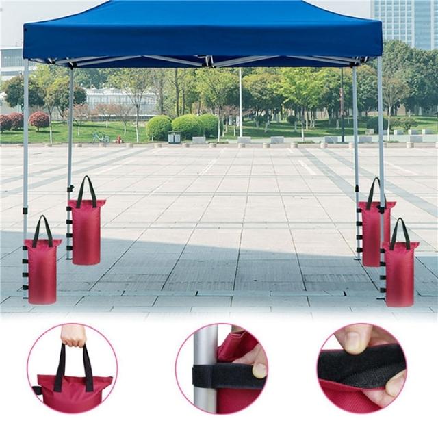 Tienda de campamento Bag Sandbag Parasol Gazebo Canopy Refugio Peso de las piernas Durables (ESG15365)