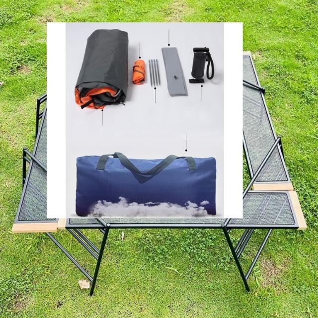  Mesa de parrilla al aire libre Camping Portable Mesh Pleging Grill (ESG21610)