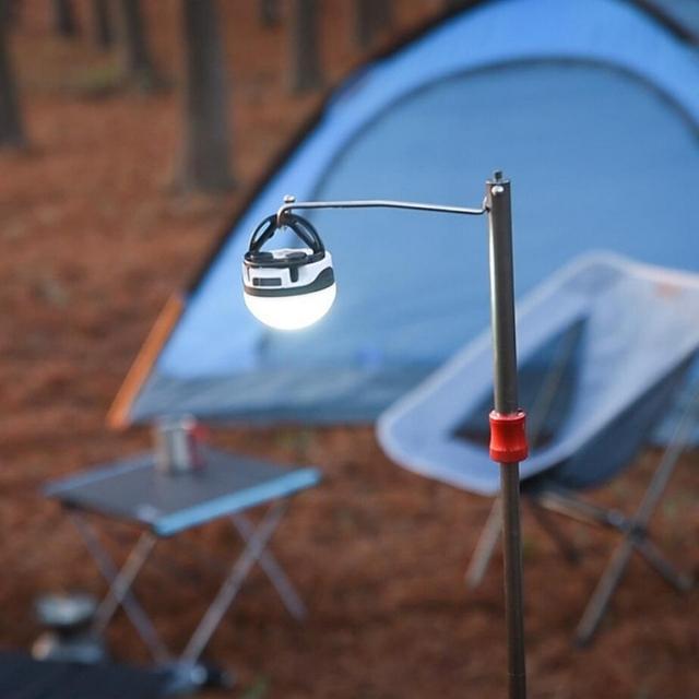  Mini soporte de luz de aluminio para acampar al aire libre (ESG15279) al aire libre (ESG15279)